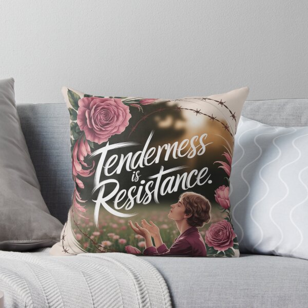 Item preview, Tenderness Is Resistance – Empowerment Sticker designed and sold by MoodtypeS25.
