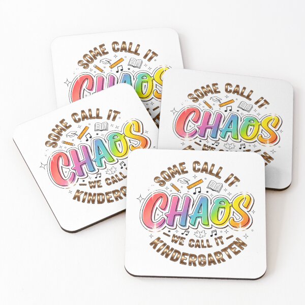Item preview, Some Call It Chaos We Call It Kindergarten, Teacher, Preschool designed and sold by Teetreasure2.