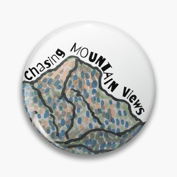 Item preview, Mountain Landscape Hand-Drawn Marker Artwork designed and sold by alczar.