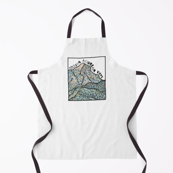 Item preview, Mountain Landscape Hand-Drawn Marker Artwork designed and sold by alczar.
