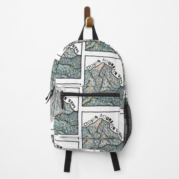 Item preview, Mountain Landscape Hand-Drawn Marker Artwork designed and sold by alczar.