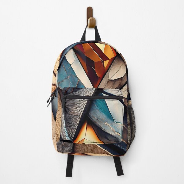 Item preview, Fractured Symphony – Abstract Geometric Shards Art designed and sold by Vrixat.