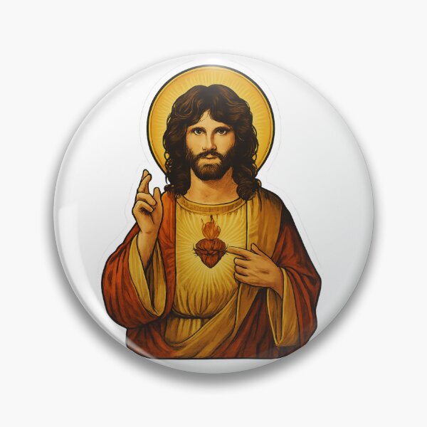 Item preview, Jim Morrison as Jesus | The American Poet | The Doors designed and sold by TheAmericanPoet.