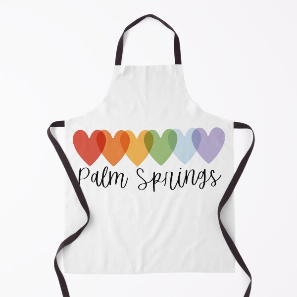 Item preview, Palm Springs Rainbow Hearts – Colorful Desert Pride T-Shirt designed and sold by ChrisArnold.