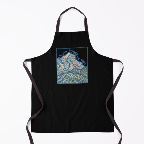 Item preview, Mountain Landscape Hand-Drawn Marker Artwork designed and sold by alczar.