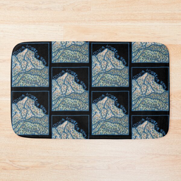 Item preview, Mountain Landscape Hand-Drawn Marker Artwork designed and sold by alczar.