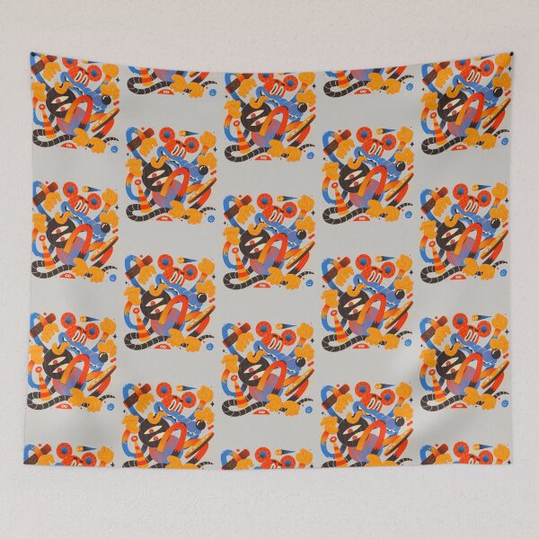Item preview, Energetic Enchantment: A Whimsical Vision of Joy and Imagination designed and sold by Ronny-Owiso.