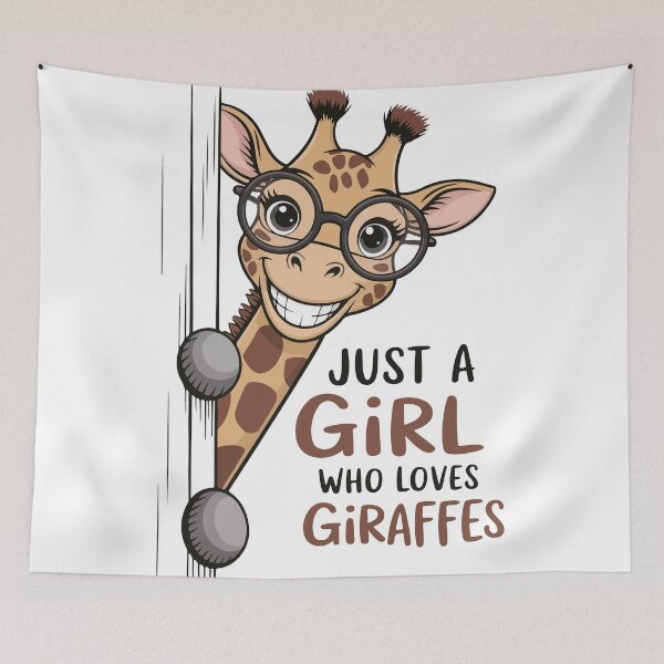 Item preview, Giraffe Girl designed and sold by StonebridgeArt.
