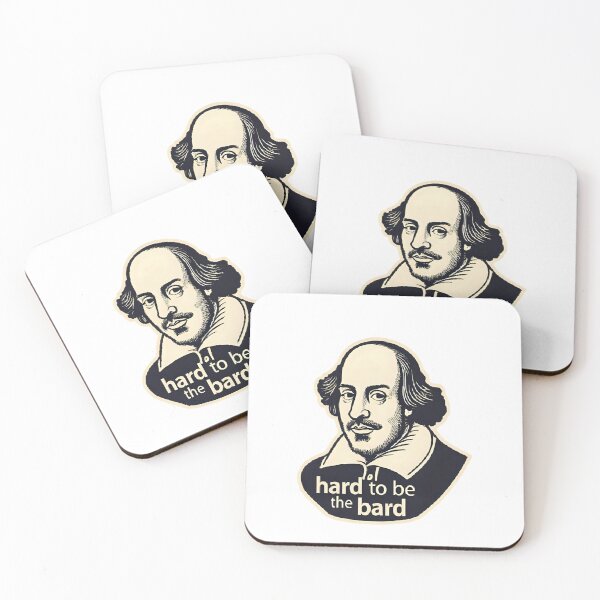 Item preview, Something Rotten Hard to be the Bard Quote designed and sold by TheatreTreasure.