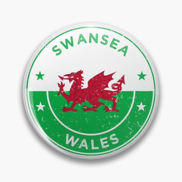 Item preview, Swansea Wales Coastal City & Welsh Heritage Design designed and sold by ArtByKatti.