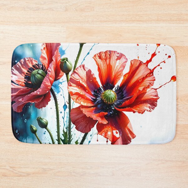 Item preview, Red Poppy designed and sold by nataliakuruch.