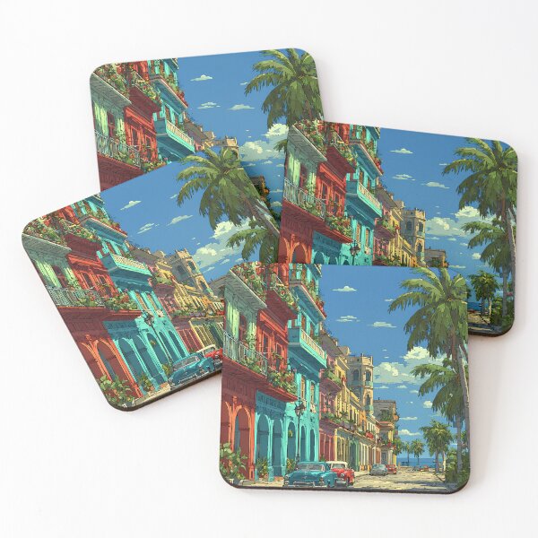 Item preview, Palm Paradiso 019 – Colorful Street of Havana designed and sold by Palmparadiso.