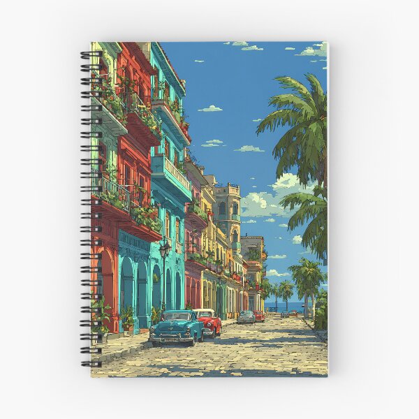 Item preview, Palm Paradiso 019 – Colorful Street of Havana designed and sold by Palmparadiso.
