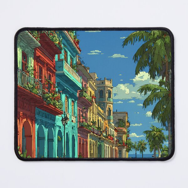 Item preview, Palm Paradiso 019 – Colorful Street of Havana designed and sold by Palmparadiso.