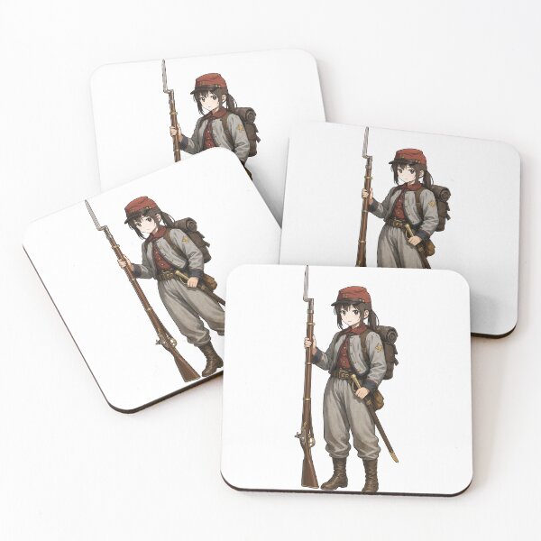 Item preview, Anime Girl with Musket designed and sold by RAWLIFEGRAPHIC.