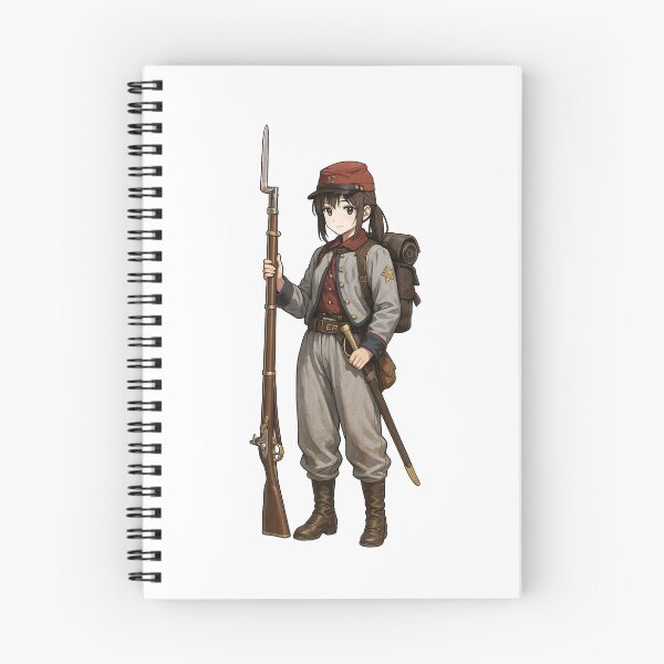 Item preview, Anime Girl with Musket designed and sold by RAWLIFEGRAPHIC.