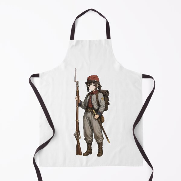 Item preview, Anime Girl with Musket designed and sold by RAWLIFEGRAPHIC.