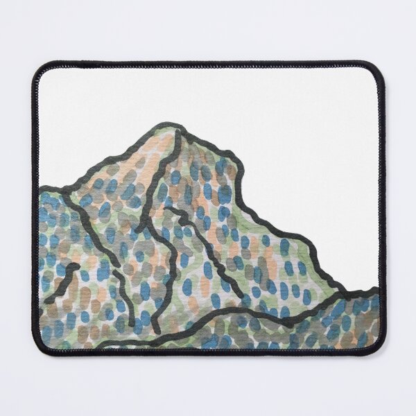Item preview, Mountain Landscape Hand-Drawn Marker Artwork designed and sold by alczar.