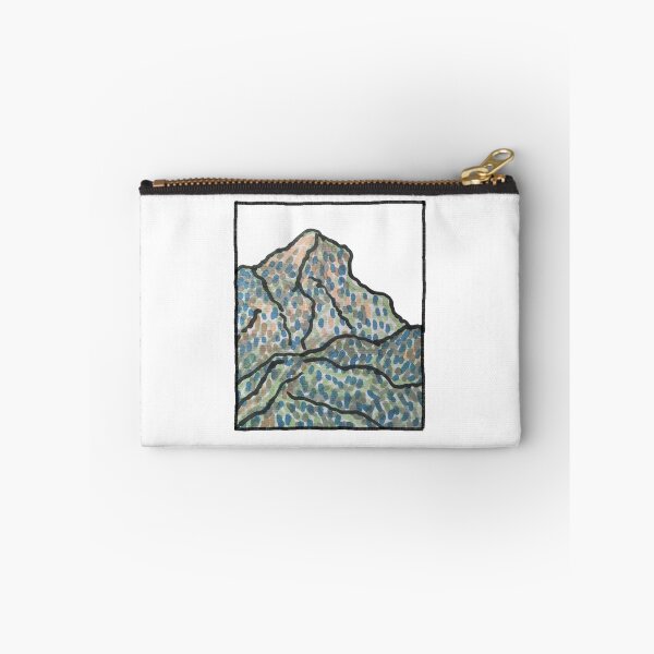 Item preview, Mountain Landscape Hand-Drawn Marker Artwork designed and sold by alczar.