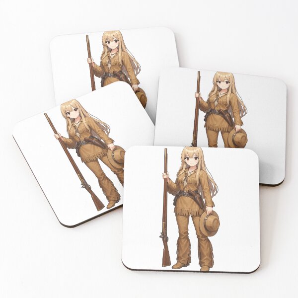 Item preview, Anime Girl with Musket designed and sold by RAWLIFEGRAPHIC.