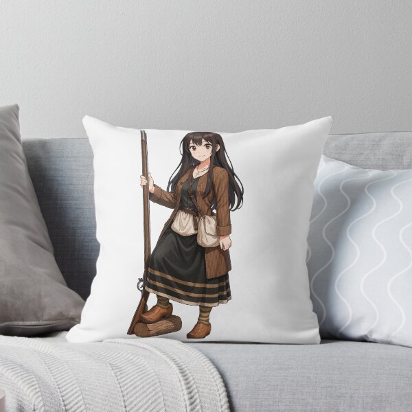 Item preview, Anime Girl with Musket designed and sold by RAWLIFEGRAPHIC.