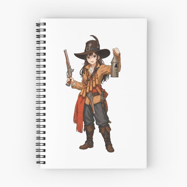 Item preview, Anime Girl with Musket designed and sold by RAWLIFEGRAPHIC.
