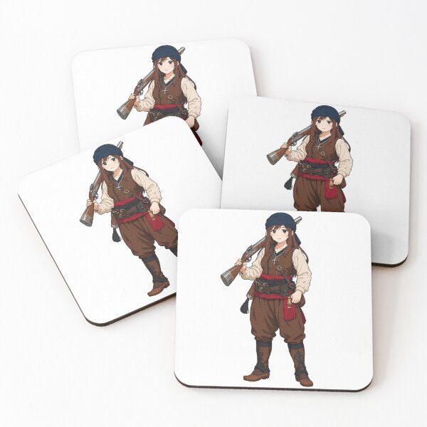 Item preview, Anime Girl with Musket designed and sold by RAWLIFEGRAPHIC.