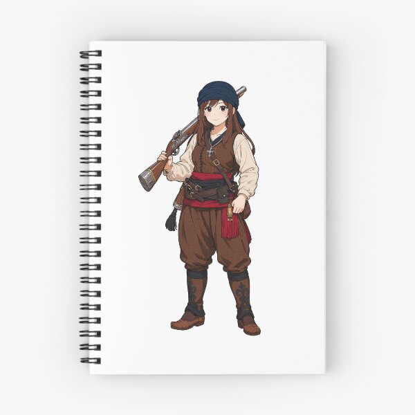 Item preview, Anime Girl with Musket designed and sold by RAWLIFEGRAPHIC.