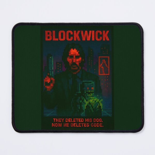 Item preview, BLOCKWICK – Delete Protocol Activated Tee designed and sold by WhisperFrame.