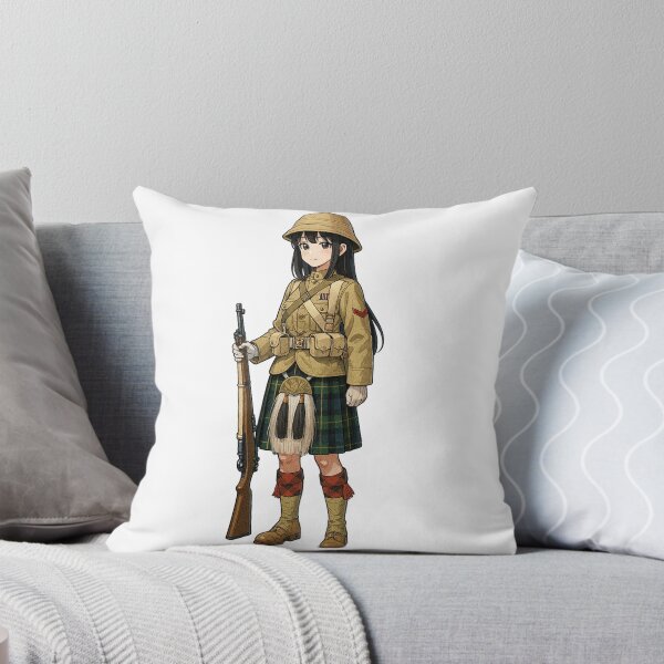 Item preview, Anime Girl with Musket designed and sold by RAWLIFEGRAPHIC.