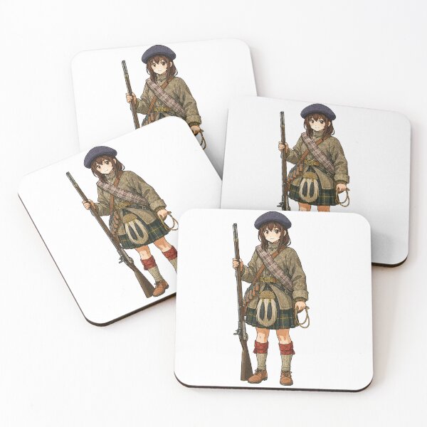Item preview, Anime Girl with Musket designed and sold by RAWLIFEGRAPHIC.