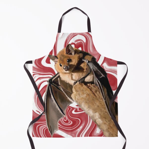 Item preview, Little Bat on Red Background designed and sold by pintoramas.
