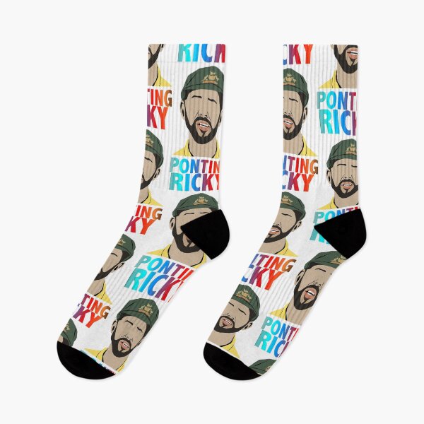 Item preview, Ricky Pointing illustration designed and sold by ZooStateofMind.