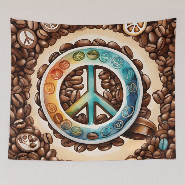 Item preview, Bean Circle Peace  designed and sold by Dream Whimspirations.