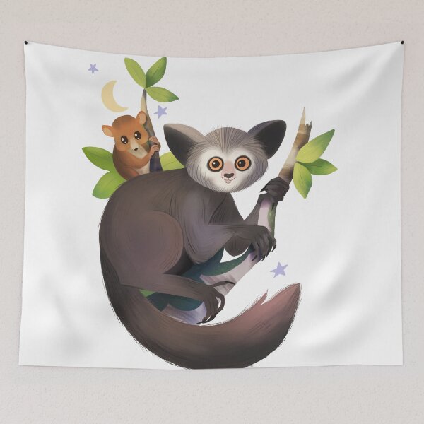 Item preview, Aye-aye and Mouse Lemur: 2025 World Lemur Festival graphic designed and sold by lemurnetwork.