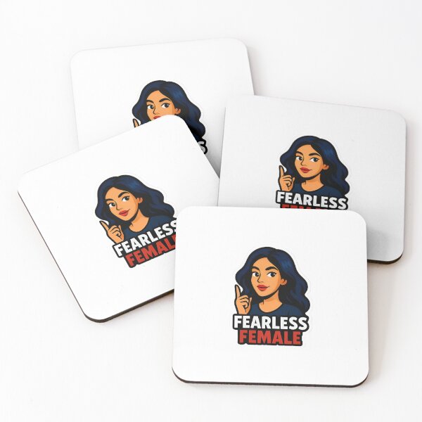 Item preview, Woman pointing up - "Fearless Female" designed and sold by RobinDoodles.