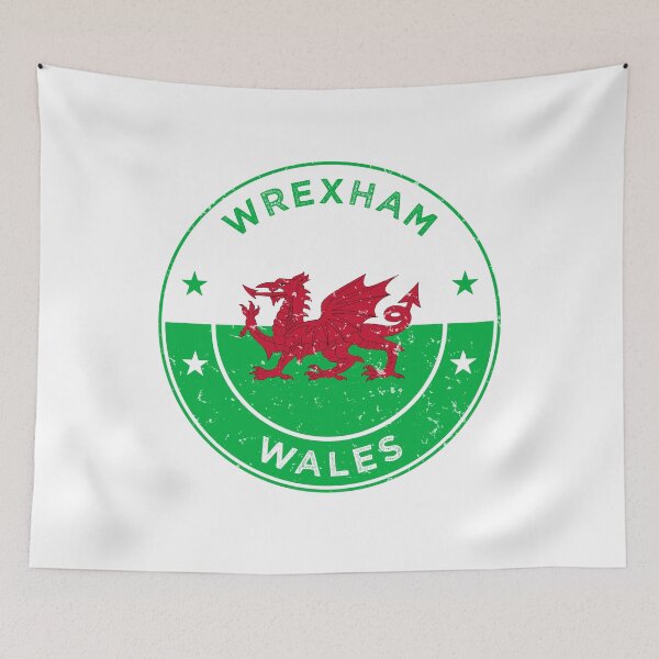 Item preview, Wrexham Wales Football & Heritage Design designed and sold by ArtByKatti.