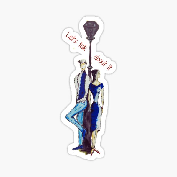 Item preview, Let's Talk About It designed and sold by Meduki.