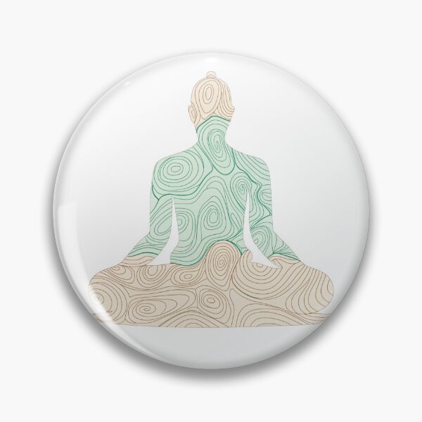 Item preview,  Serene Contours: Yoga & Meditation Line Art designed and sold by asliberry.