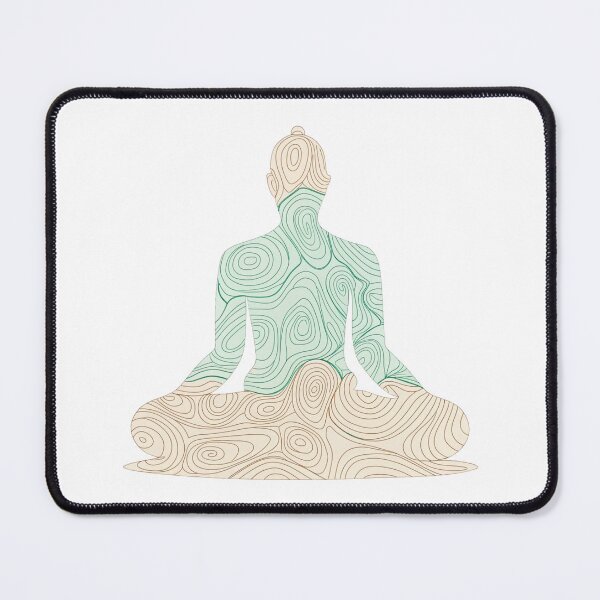 Item preview,  Serene Contours: Yoga & Meditation Line Art designed and sold by asliberry.