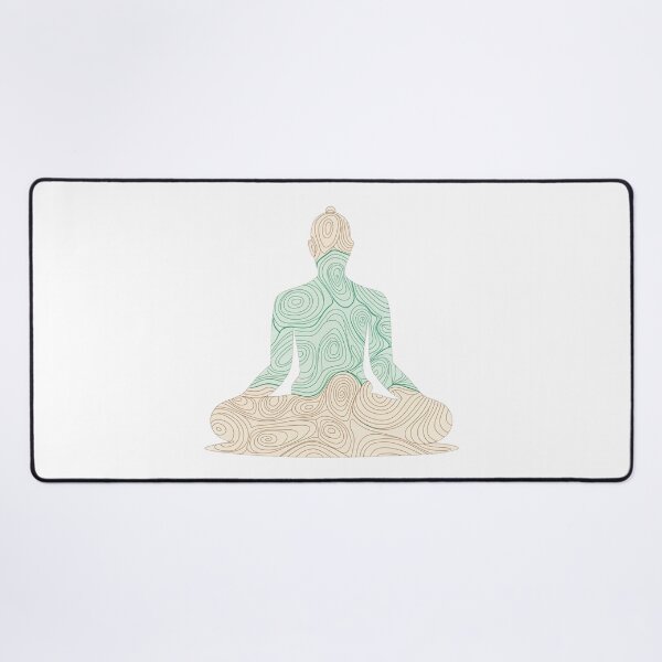 Item preview, Serene Contours: Yoga & Meditation Line Art designed and sold by asliberry.