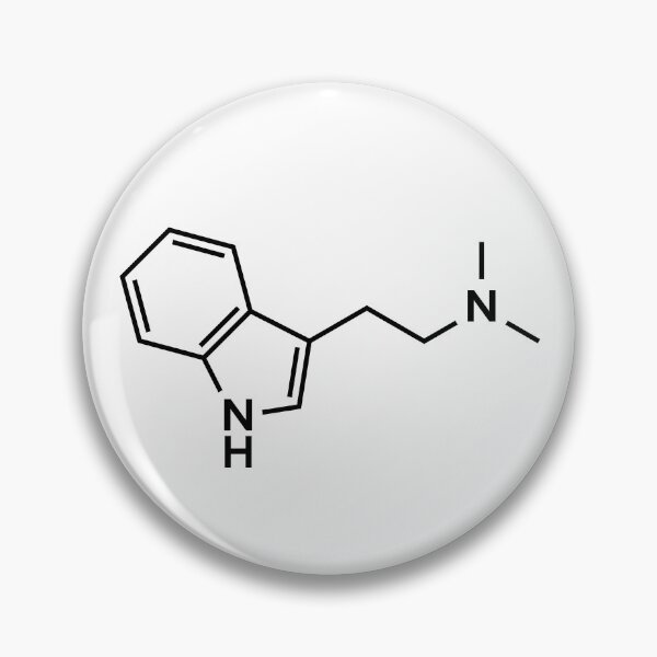 Item preview, DMT Chemical Structure designed and sold by MattyMakesStuff.