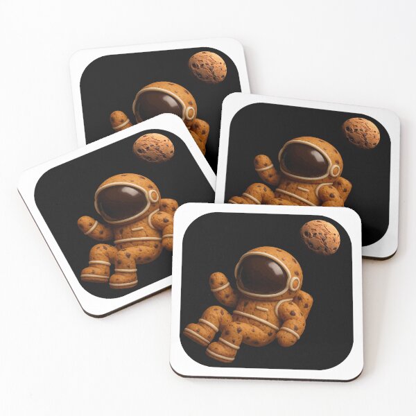 Item preview, Cookie Astronaut and Cookie Planet – Fun Space Cookie  designed and sold by beerkee.