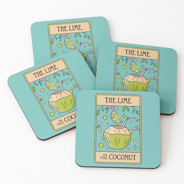 Item preview, The lime in the coconut tarot art card designed and sold by MamSelle.