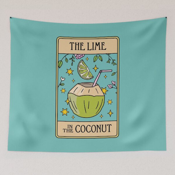 Item preview, The lime in the coconut tarot art card designed and sold by MamSelle.
