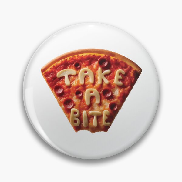 Item preview, Take a Bite – Funny Pizza Slice designed and sold by beerkee.