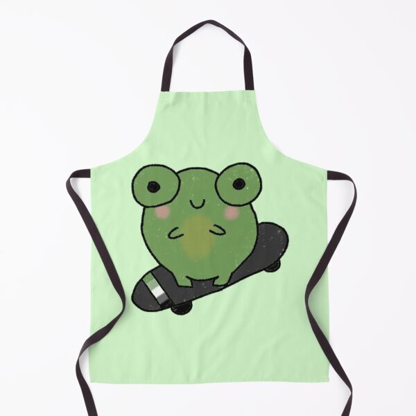 Item preview, Aromantic Skateboarding Froggy designed and sold by AnnabethQuinn.