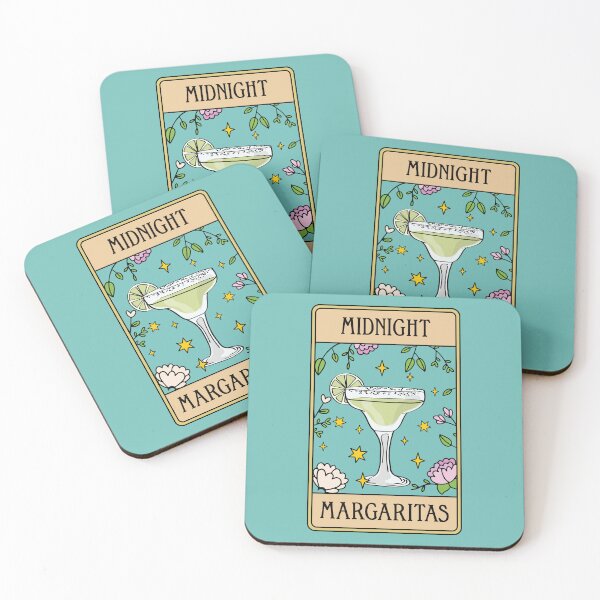 Item preview, Midnight margaritas tarot art card designed and sold by MamSelle.