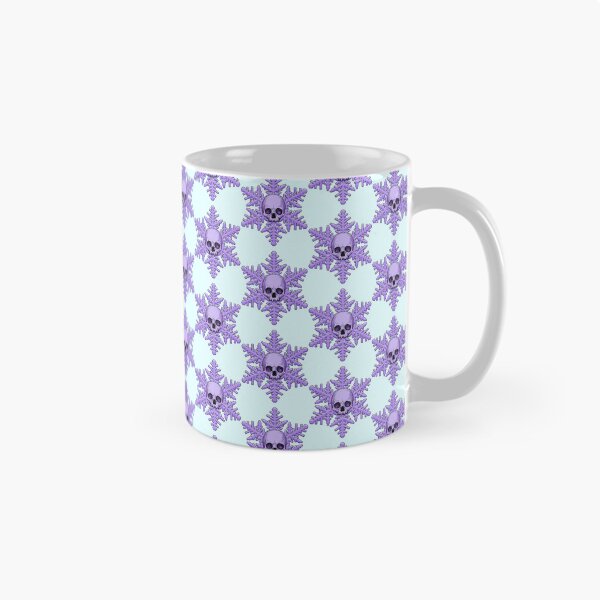 Item preview, Christmas Pastel goth snowflake with skull designed and sold by FatBirdie.