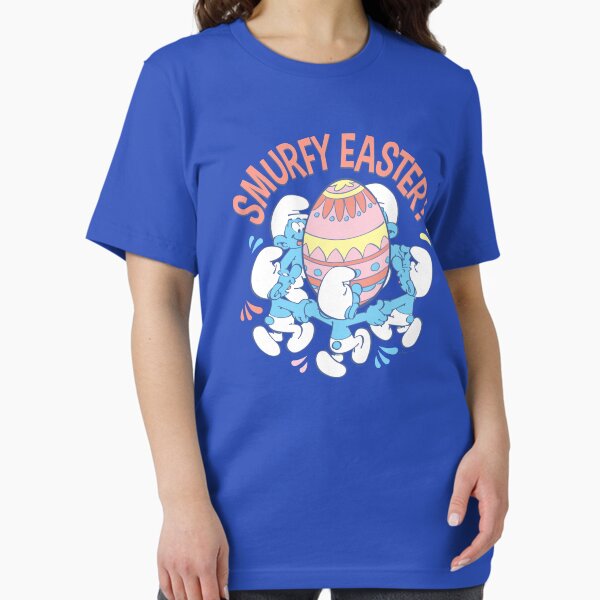 Item preview, The Smurfs Smurfy Easter Dancing Around Egg designed and sold by FifthSun.